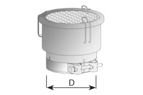 DINEX 40810 Exhaust Tip